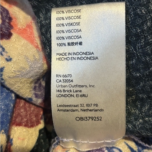 Free People “Brunch A Bunch” Floral Tunic Top 🌸 medium - Picture 8 of 9